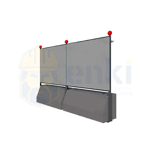 Фото товара 3 БН1 строительные ограждения 3 бн1 профлист