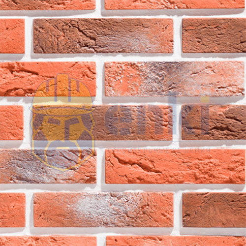 Искусственный кирпич Париж-2 480 фото Фото товара кирпич декоративный париж-2 480