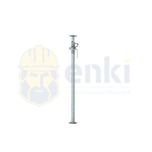 Стойка оцинкованная телескопическая опалубки перекрытий фото Телескопическая стойка оцинкованная