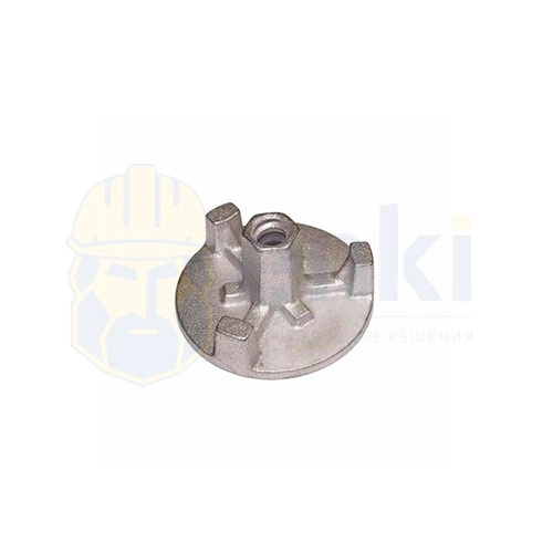 Фото товара 130 мм трехрожковая чугунная оцинкованная 130 мм трехрожковая чугунная оцинкованная