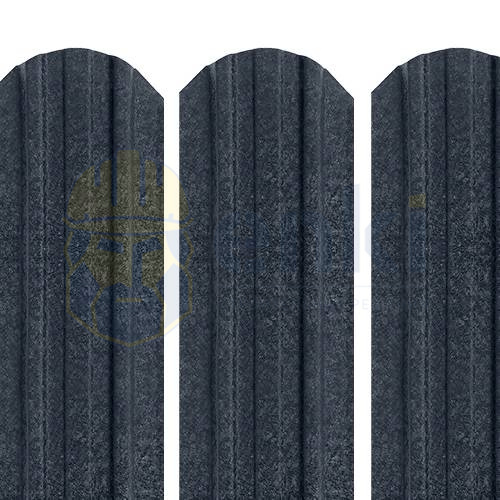 Забор штакетник металлический Трапеция-усиленный (118 мм) КВАРЦ Серый Графит RAL 7024 КВАРЦ Забор штакетник металлический Трапеция-усиленный (118 мм) КВАРЦ Серый Графит RAL 7024 КВАРЦ