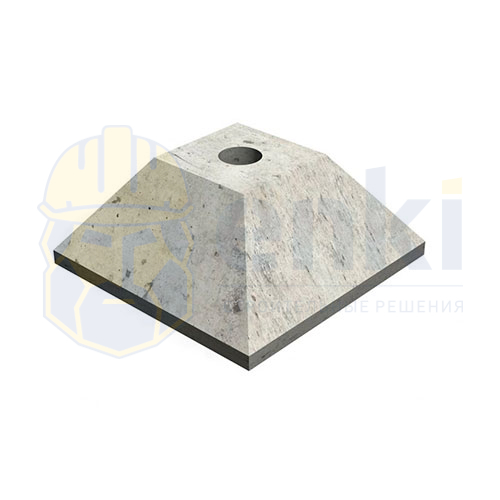 Ф 2-6 фундамент дорожного знака V-0,08 Р-0,19 600x600x300 Ф 2-6 фундамент дорожного знака V-0,08 Р-0,19 600x600x300
