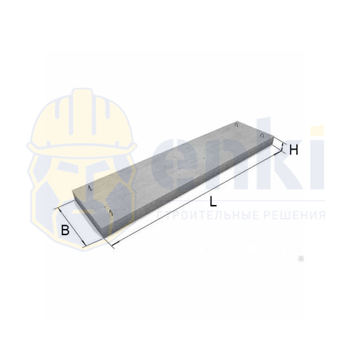 3ПП 16-71п перемычка плитная Фото товара плитные перемычки 3ПП 16-71п
