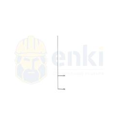 Фото товара молниеприемник с заземлением 3,6 м молниеприемник с заземлением 3,6 м Молниеприемники 3,6 м для строительных лесов.