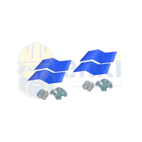 Комплект крепления отбортовочного элемента для хомутовых лесов Фото товара комплект крепления отбортовочного элемента для хомутовых лесов