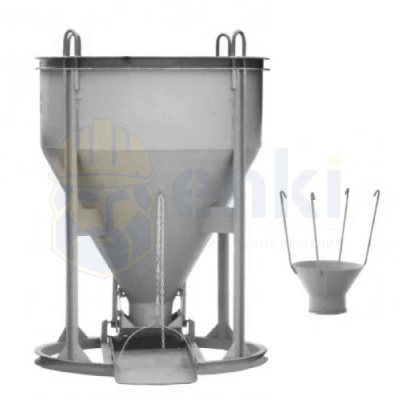 Фото товара бадья БН-1,0 для бетона Бадья БН-1,0 для бетона стандарт