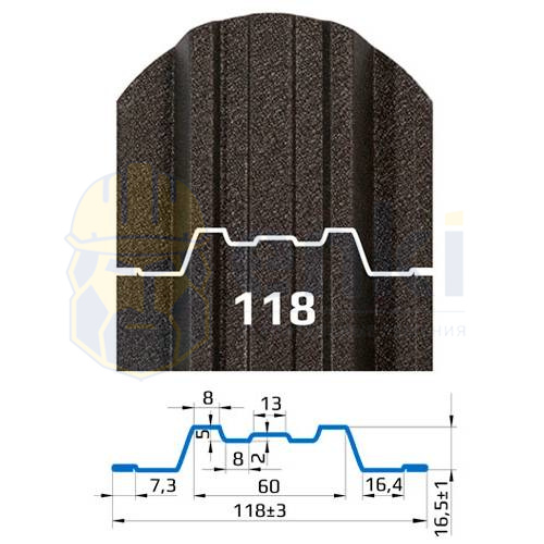 Штакетник металлический забор Фото товара штакетник металлический забор
