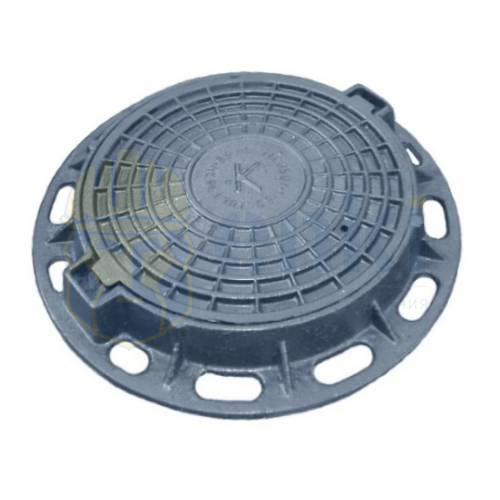 Тяжелый чугунный люк Фото товара тяжелый чугунный люк