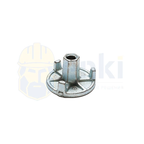 Фото товара 100 мм трехрожковая чугунная оцинкованная 100 мм трехрожковая чугунная оцинкованная