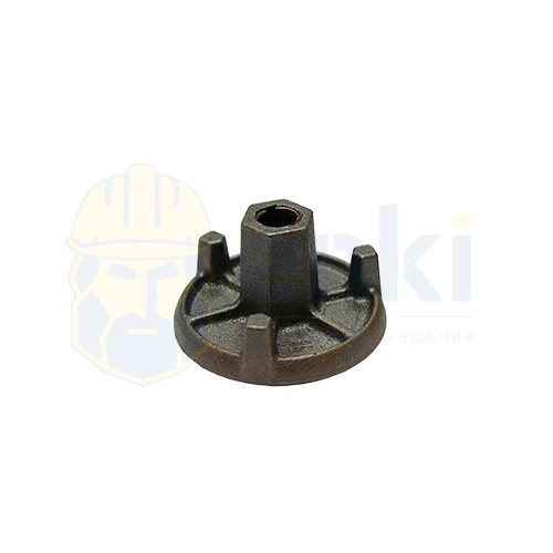 Фото товара 100 мм трехрожковая чугунная 100 мм трехрожковая чугунная