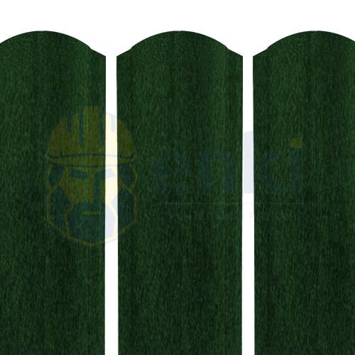 Штакетник металлический Европланка 130 мм МАТ Зелёный Мох 6005 Штакетник металлический Европланка 130 мм МАТ Зелёный Мох 6005