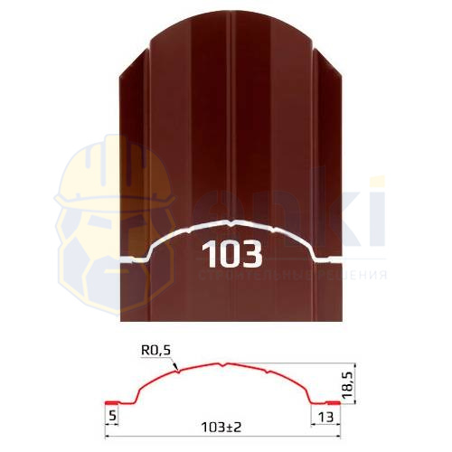 Штакетник металлический забор Фото товара штакетник металлический забор