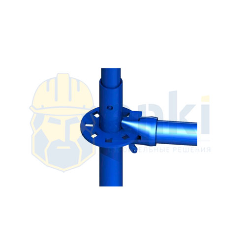 лск-100 48x3 мм стойки вертикальные 3000/6 для клиновых лесов Фото товара лск-100 48x3 мм стойки вертикальные 3000/6 для клиновых лесов