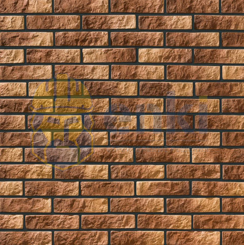 Искусственный кирпич Неаполь 345 фото Фото товара кирпич декоративный неаполь 345