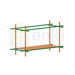 Фото товара труба 2 м 48 мм для строительных лесов труба 2 м 48 мм для строительных лесов Трубы 2 м 48 мм для строительных лесов.