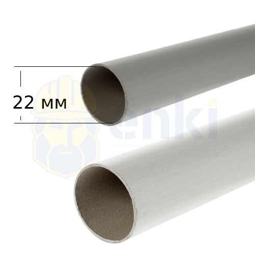 Труба ПВХ диаметр 22 У Труба ПВХ диаметр 22 У фото товара