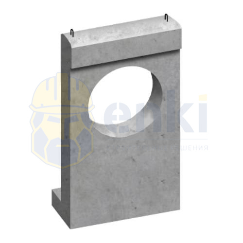 П 12.18 портальная стенка труб ЖБИ фото товара П 12.18 портальная стенка труб ЖБИ