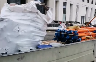 Поставка подкосов компрессоров клиенту на объект Поставка подкосов компрессоров клиенту на объект