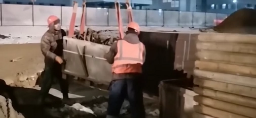 Наши унивилки корона на строительном объекте клиента Фото унивилок на строительном объекте клиента