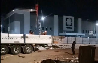 Поставка унивилок корона клиенту на объект Фото поставки унивилок клиенту на объект